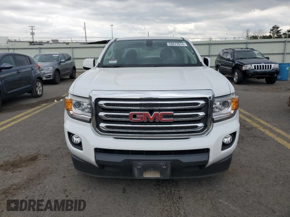 2019 GMC Canyon 2WD SLE with VIN 1GTG5CEA7K1251758, listed as a Copart auction lot 58673514 with 45,956 mi miles and Salvage Title. Bid and sale history available at carsss.com. Image 5.