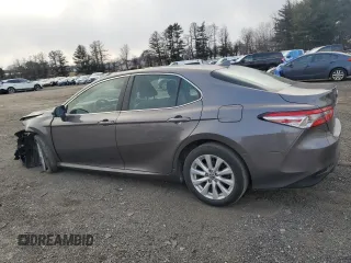 2020 Toyota Camry LE with VIN 4T1C11AK1LU903850, listed as a Copart auction lot 45966875 with 27,189 mi miles and Salvage Title. Bid and sale history available at carsss.com. Image 2.