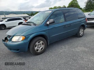 2002 Dodge Caravan SE with VIN 1B4GP25372B705097, listed as a Copart auction lot 60204475 with 130,190 mi miles and Salvage title. Bid and sale history available at DreamBid. Image 1.