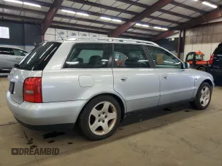 1998 Audi A4 with VIN WAUGD28D9WA228097, listed as a Copart auction lot 52101205 with 157,087 mi miles and Clean Title. Bid and sale history available at carsss.com. Image 3.