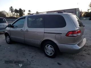 2002 Toyota Sienna LE with VIN 4T3ZF13C12U498273, listed as a Copart auction lot 82745224 with 144,265 mi miles and Non Repairable. Bid and sale history available at carsss.com. Image 2.