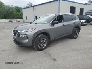 2021 Nissan Rogue S with VIN JN8AT3AB3MW206966, listed as a Copart auction lot 62720025 with 86,267 mi miles and Salvage title. Bid and sale history available at DreamBid. Image 1.
