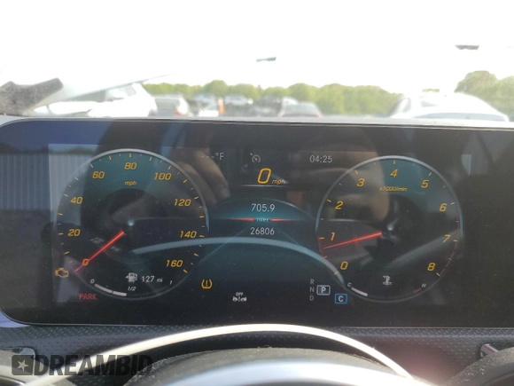 2021 Mercedes-Benz A 220 с VIN W1K3G4FB3MJ264053, выставлен на аукционе Copart как лот 56964905 с пробегом 26 806 миль миль и Списание • Salvage title. История ставок и продаж доступна на DreamBid. Изображение 9.