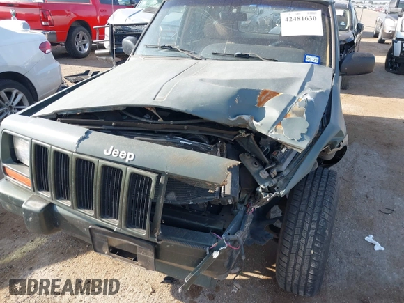 1997 Jeep Cherokee Country with VIN 1J4FT78S1VL522295, listed as a IAAI auction lot 42481630 with 340,239 mi miles and . Bid and sale history available at DreamBid. Image 6.