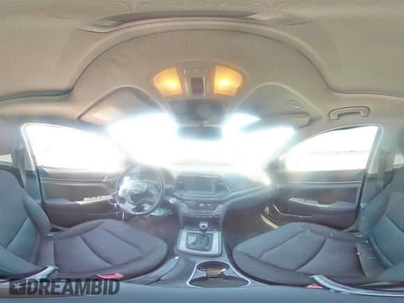 2017 Hyundai Elantra Value Edition z VIN KMHD84LF5HU245829, wystawiony jako Copart lot #57168365 z przebiegiem 121 617 mil mil oraz Szkoda całkowita • Salvage title. Historia ofert i sprzedaży dostępna na DreamBid. Obrazek 14.