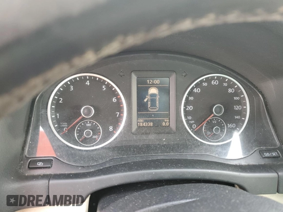 2012 Volkswagen Tiguan S with VIN WVGBV7AX5CW548166, listed as a Copart auction lot 54235285 with 184,338 mi miles and Clean Title. Bid and sale history available at DreamBid. Image 9.