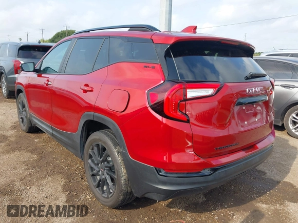 2024 GMC Terrain SLE with VIN 3GKALMEG3RL278680, listed as a IAAI auction lot 42093820 with 13,105 mi miles and . Bid and sale history available at DreamBid. Image 3.