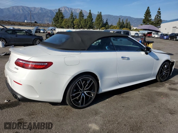 2019 Mercedes-Benz E 53 AMG with VIN WDD1K6BB0KF083452, listed as a Copart auction lot 38613934 with 14,655 mi miles and . Bid and sale history available at DreamBid. Image 3.