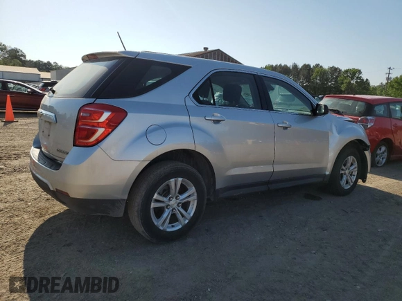 2016 Chevrolet Equinox LS with VIN 2GNALBEK3G1128787, listed as a Copart auction lot 52517965 with 73,484 mi miles and Salvage Title. Bid and sale history available at carsss.com. Image 3.