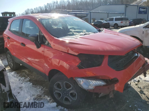 2020 Ford EcoSport S with VIN MAJ6S3FL6LC386360, listed as a Copart auction lot 88342265 with 79,883 mi miles and Salvage Title. Bid and sale history available at DreamBid. Image 4.