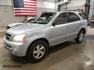 2006 Kia Sorento LX with VIN KNDJC733265622833, listed as a Copart auction lot 50192265 with 147,495 mi miles and Clean Title. Bid and sale history available at carsss.com. Image 1.