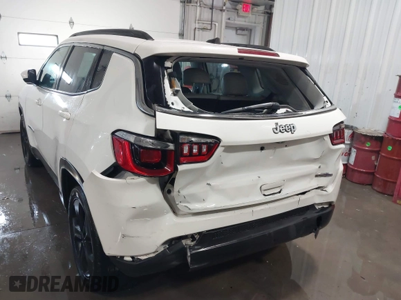 2019 Jeep Compass Latitude with VIN 3C4NJCBB2KT843724, listed as a IAAI auction lot 41366778 with 136,236 mi miles and . Bid and sale history available at DreamBid. Image 6.