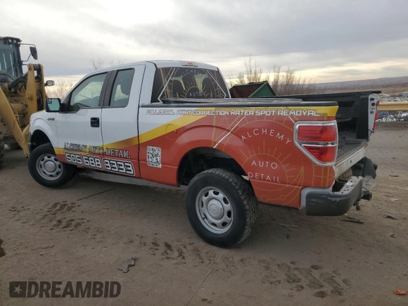 2014 Ford F-150 XL with VIN 1FTEX1EM9EKE59932, listed as a Copart auction lot 85818504 with Not Provided miles and Salvage Title. Bid and sale history available at carsss.com. Image 2.