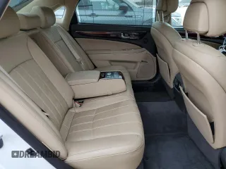 2011 Hyundai Equus Signature with VIN KMHGH4JF7BU038933, listed as a Copart auction lot 48356535 with 184,379 mi miles and Salvage title. Bid and sale history available at DreamBid. Image 10.