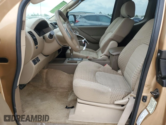 2005 Nissan Frontier SE with VIN 1N6AD06U05C402400, listed as a Copart auction lot 55028935 with 121,827 mi miles and Salvage title. Bid and sale history available at DreamBid. Image 7.