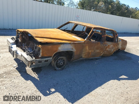 1990 Cadillac Brougham z VIN 1G6DW54Y6LR707412, wystawiony jako Copart lot #79862114 z przebiegiem Nie podano mil oraz Szkody całkowita. Historia ofert i sprzedaży dostępna na DreamBid. Obrazek 1.
