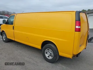 2016 Chevrolet Express Cargo Van with VIN 1GCWGBFF5G1215150, listed as a IAAI auction lot 41672104 with 152,723 mi miles. Bid and sale history available at carsss.com. Image 3.