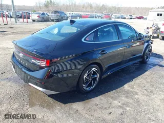 2024 Hyundai Sonata SEL with VIN KMHL14JA4RA353594, listed as a IAAI auction lot 41772726 with 12,643 mi miles. Bid and sale history available at carsss.com. Image 4.