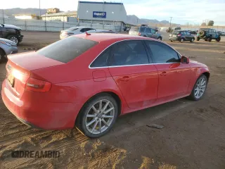 2014 Audi A4 Premium Plus with VIN WAUFFAFL7EN006711, listed as a Copart auction lot 86646904 with 137,626 mi miles and Salvage Title. Bid and sale history available at carsss.com. Image 3.