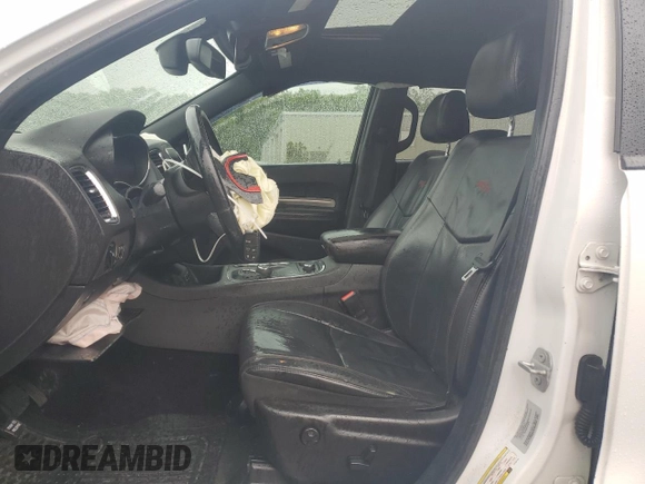 2015 Dodge Durango R/T with VIN 1C4SDJCT5FC782120, listed as a Copart auction lot 57796465 with 205,919 mi miles and Salvage title. Bid and sale history available at DreamBid. Image 7.