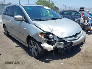 2006 Mazda 5 Sport with VIN JM1CR29L460120128, listed as a IAAI auction lot 42543593 with 156,711 mi miles and . Bid and sale history available at DreamBid. Image 1.
