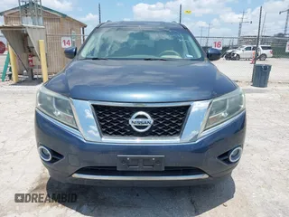 2015 Nissan Pathfinder SV with VIN 5N1AR2MNXFC676213, listed as a IAAI auction lot 42521533 with 91,837 mi miles and . Bid and sale history available at DreamBid. Image 6.