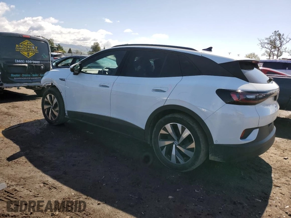 2023 Volkswagen ID.4 Pro with VIN 1V2CMPE81PC037574, listed as a Copart auction lot 48315845 with 9,499 mi miles and Salvage Title. Bid and sale history available at DreamBid. Image 2.