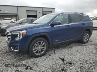 2023 GMC Terrain SLT with VIN 3GKALVEG5PL131389, listed as a Copart auction lot 60716765 with 24,818 mi miles and Salvage title. Bid and sale history available at DreamBid. Image 1.