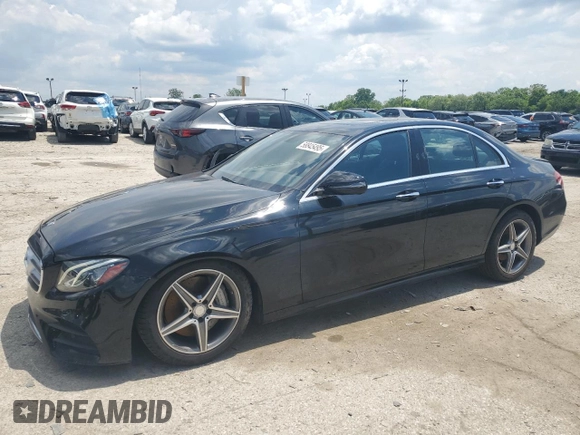 2017 Mercedes-Benz E 300 Luxury with VIN WDDZF4KB7HA017434, listed as a Copart auction lot 58845495 with 73,971 mi miles and Salvage title. Bid and sale history available at DreamBid. Image 1.