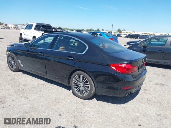 2017 BMW 5 Series 540i with VIN WBAJE5C3XHG915544, listed as a IAAI auction lot 41741911 with 89,602 mi miles and . Bid and sale history available at carsss.com. Image 3.