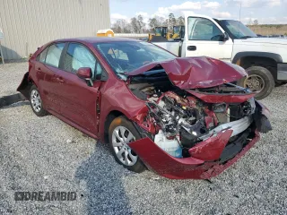 2022 Toyota Corolla LE with VIN 5YFEPMAE5NP364365, listed as a Copart auction lot 49280985 with 41,525 mi miles and Salvage Title. Bid and sale history available at carsss.com. Image 4.