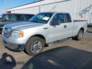 2008 Ford F-150 XL with VIN 1FTPX12548FB83615, listed as a IAAI auction lot 42019055 with 64,495 mi miles and . Bid and sale history available at DreamBid. Image 2.