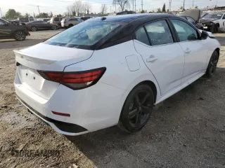2024 Nissan Sentra SR with VIN 3N1AB8DV3RY208057, listed as a Copart auction lot 47128815 with 20,870 mi miles and Salvage title. Bid and sale history available at DreamBid. Image 3.