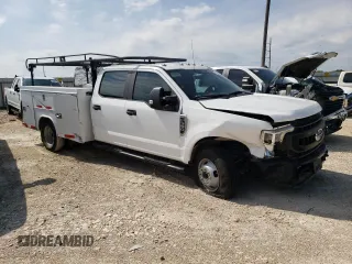 2020 Ford F-350 Lariat z VIN 1FD8W3G68LEE47935, wystawiony jako Copart lot #71659684 z przebiegiem Nie podano mil oraz Szkoda całkowita • Salvage title. Historia ofert i sprzedaży dostępna na DreamBid. Obrazek 4.