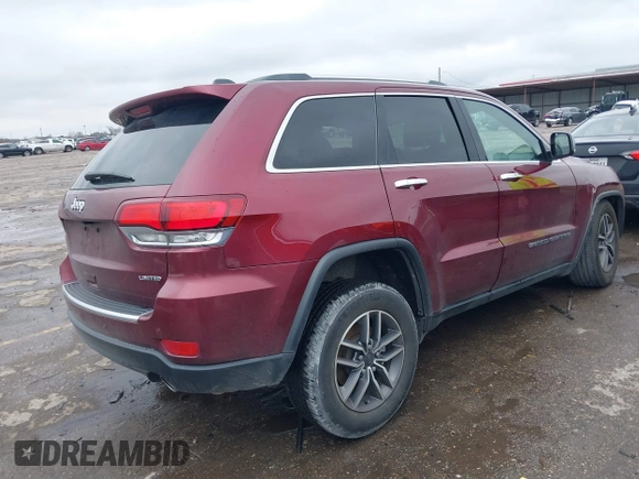2022 Jeep Grand Cherokee Limited with VIN 1C4RJEBG7NC152696, listed as a IAAI auction lot 41424549 with 89,741 mi miles and . Bid and sale history available at DreamBid. Image 4.
