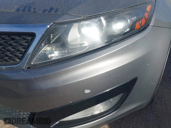 2013 Kia Optima EX with VIN 5XXGN4A75DG258716, listed as a IAAI auction lot 41815091 with 178,589 mi miles. Bid and sale history available at carsss.com. Image 6.