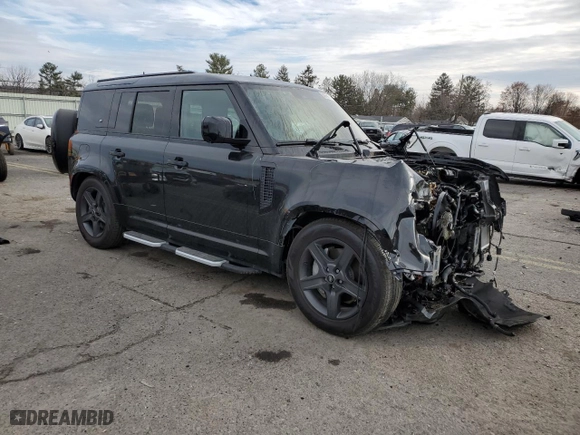 2024 Land Rover Defender X-Dynamic SE with VIN SALE2EEU7R2342094, listed as a Copart auction lot 82768174 with 11,890 mi miles and Salvage Title. Bid and sale history available at carsss.com. Image 4.