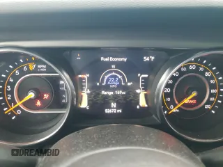 2020 Jeep Wrangler Unlimited Sport S z VIN 1C4HJXDG8LW163366, wystawiony jako Copart lot #57572465 z przebiegiem 57 672 mil mil oraz Szkoda całkowita • Salvage title. Historia ofert i sprzedaży dostępna na DreamBid. Obrazek 9.