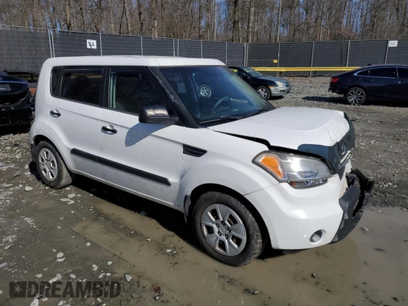 2011 Kia Soul with VIN KNDJT2A11B7309484, listed as a Copart auction lot 48125445 with 151,978 mi miles and Salvage Title. Bid and sale history available at carsss.com. Image 4.
