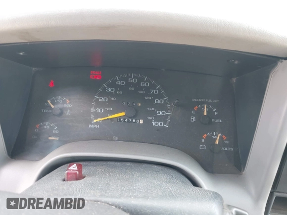 1997 GMC Sonoma z VIN 1GTCS1443VK511286, wystawiony jako IAAI lot #42236026 z przebiegiem 154 768 mil mil oraz . Historia ofert i sprzedaży dostępna na DreamBid. Obrazek 7.