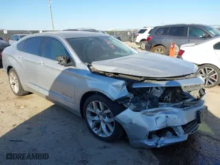 2018 Chevrolet Impala Premier with VIN 2G1125S37J9150142, listed as a IAAI auction lot 41654194 with 149,298 mi miles. Bid and sale history available at carsss.com. Image 1.