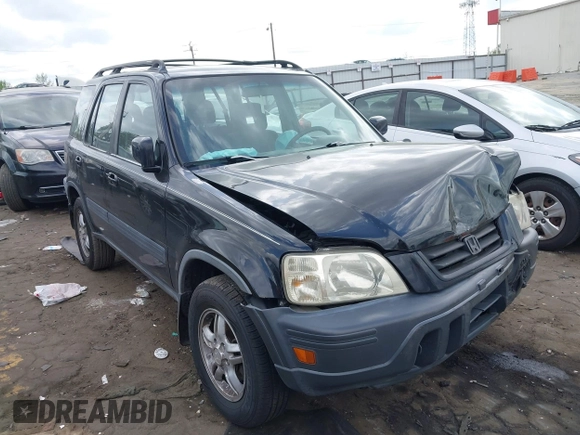 1999 Honda CR-V EX with VIN JHLRD1866XC055610, listed as a IAAI auction lot 41953453 with 152,557 mi miles. Bid and sale history available at carsss.com. Image 1.