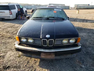 1987 BMW 6 Series 635CSi with VIN WBAEC8401H3265362, listed as a Copart auction lot 74726494 with 148,470 mi miles and Salvage Title. Bid and sale history available at carsss.com. Image 5.