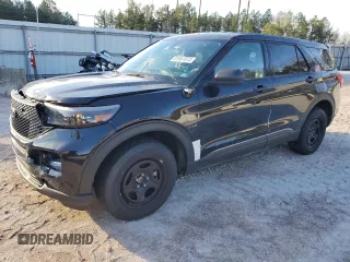 2021 Ford Police Interceptor Utility z VIN 1FM5K8AB2MGC00272, wystawiony jako Copart lot #81957073 z przebiegiem Nie podano mil oraz Szkody całkowita. Historia ofert i sprzedaży dostępna na DreamBid. Obrazek 1.