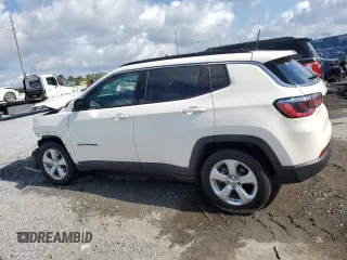 2019 Jeep Compass Altitude with VIN 3C4NJCBB7KT676938, listed as a Copart auction lot 55511795 with 17,676 mi miles and Non repairable. Bid and sale history available at DreamBid. Image 2.