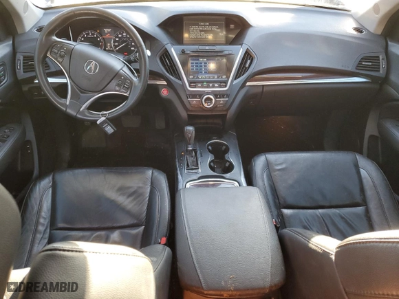2014 Acura MDX Tech Pkg with VIN 5FRYD4H4XEB049025, listed as a Copart auction lot 46864495 with 104,112 mi miles and Salvage Title. Bid and sale history available at carsss.com. Image 8.