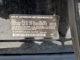2018 BMW X6 sDrive35i z VIN 5UXKU0C54J0G69704, wystawiony jako Copart lot #57335475 z przebiegiem 61 777 mil mil oraz Szkoda całkowita • Salvage title. Historia ofert i sprzedaży dostępna na DreamBid. Obrazek 13.