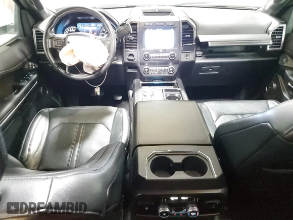 2019 Ford Expedition Limited with VIN 1FMJU2AT2KEA43527, listed as a Copart auction lot 58320085 with 132,627 mi miles and Salvage title. Bid and sale history available at DreamBid. Image 8.