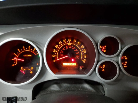 2007 Toyota Tundra SR5 with VIN 5TFBT54187X002628, listed as a Copart auction lot 50198305 with 219,028 mi miles and Salvage Title. Bid and sale history available at carsss.com. Image 9.