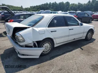 1998 Mercedes-Benz C 230/260/280/320 with VIN WDBHA23G6WA584801, listed as a Copart auction lot 62890284 with Not Provided miles and Clean Title. Bid and sale history available at carsss.com. Image 3.
